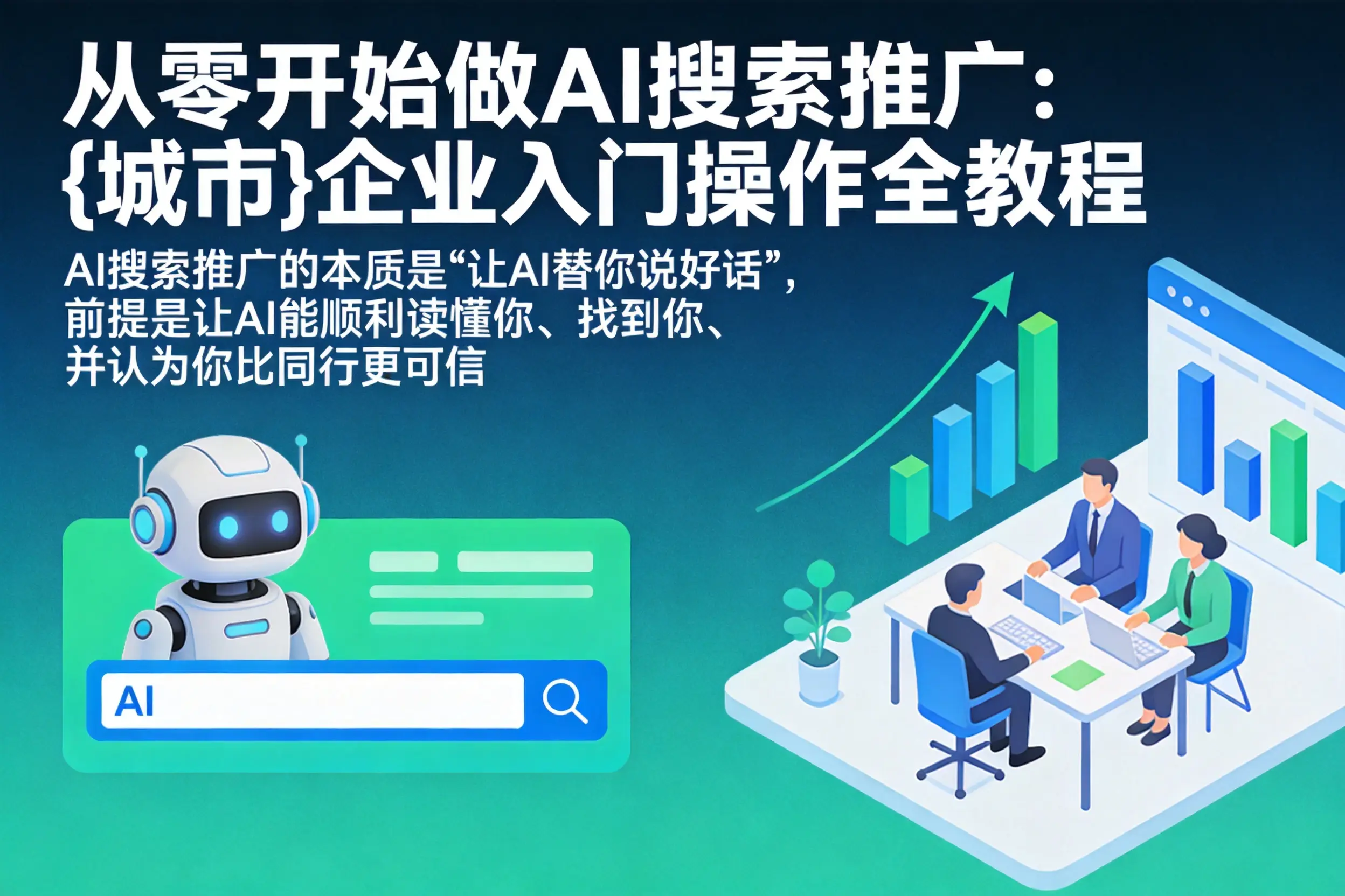 从零开始做AI搜索推广：沧州企业入门操作全教程