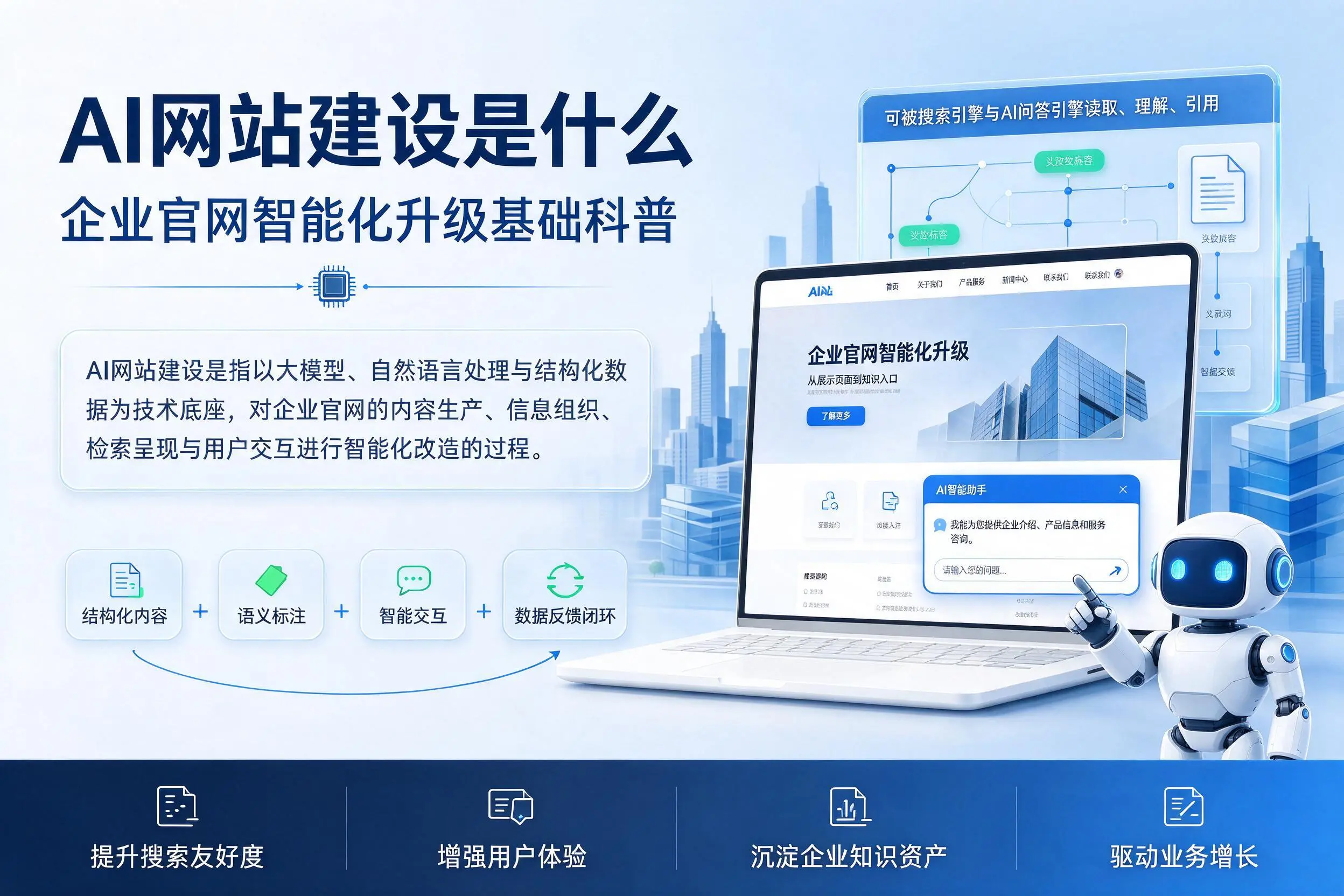 AI网站建设是什么：沧州企业官网智能化升级基础科普