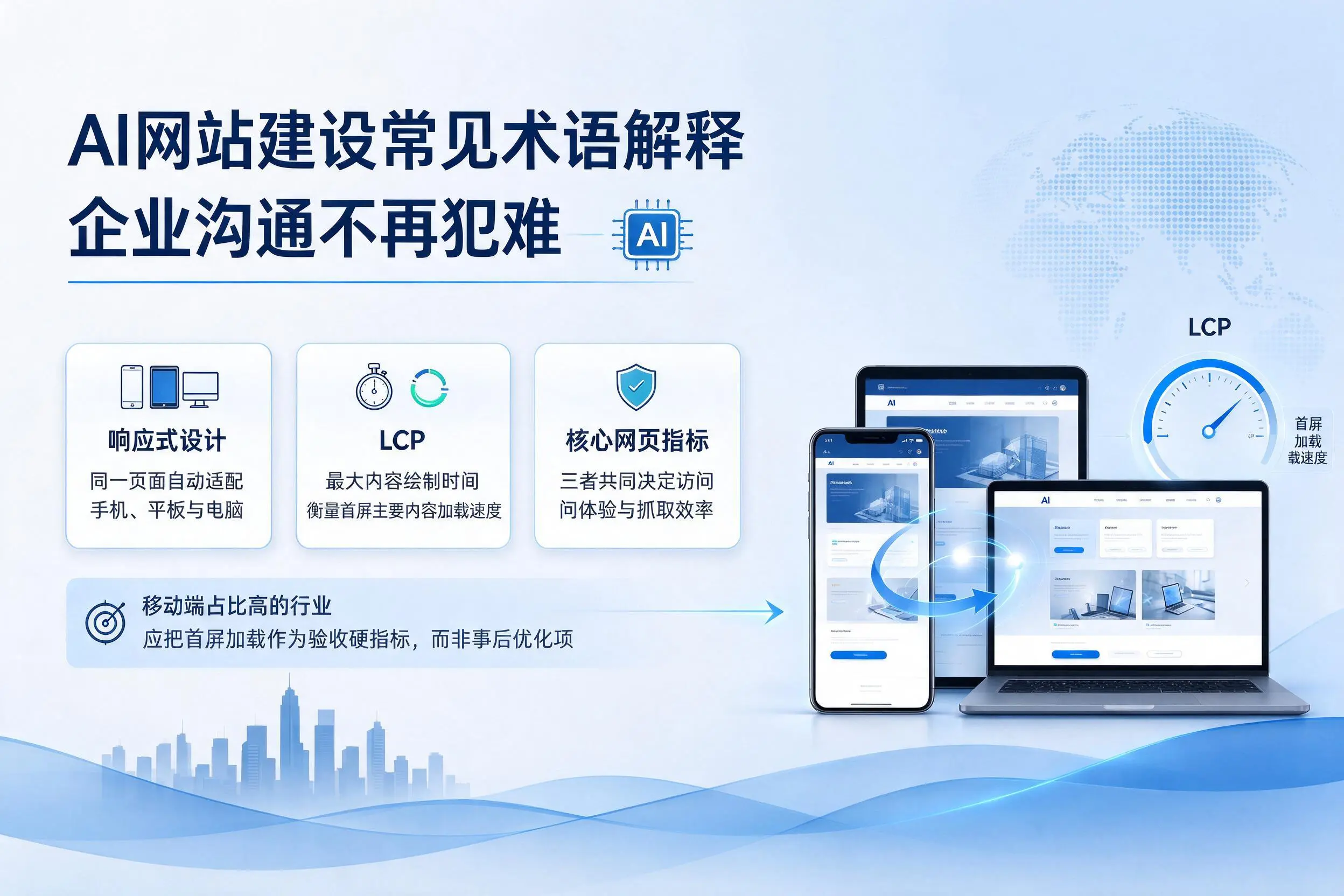 AI网站建设常见术语解释,沧州企业沟通不再犯难