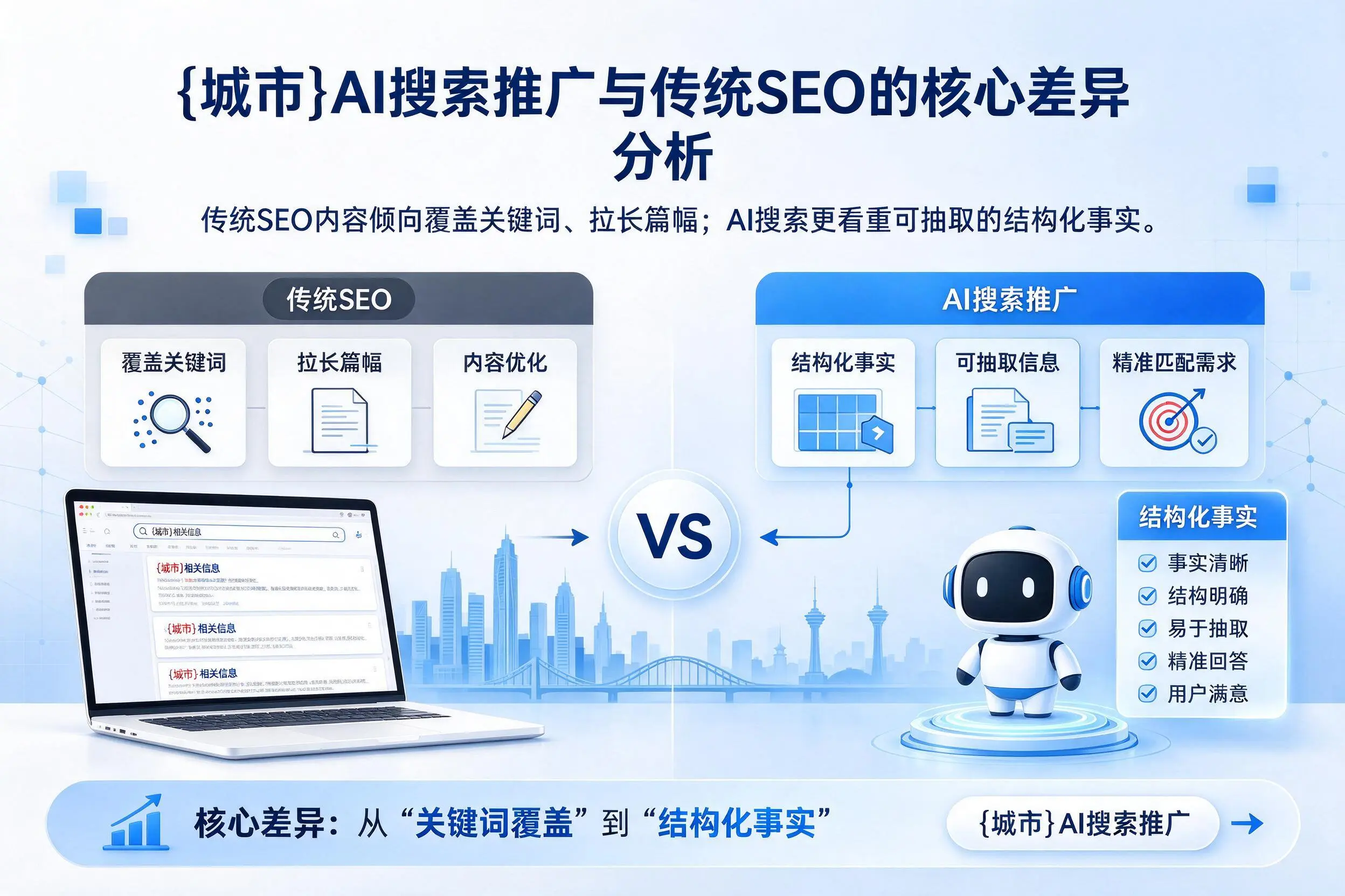 沧州AI搜索推广与传统SEO的核心差异分析
